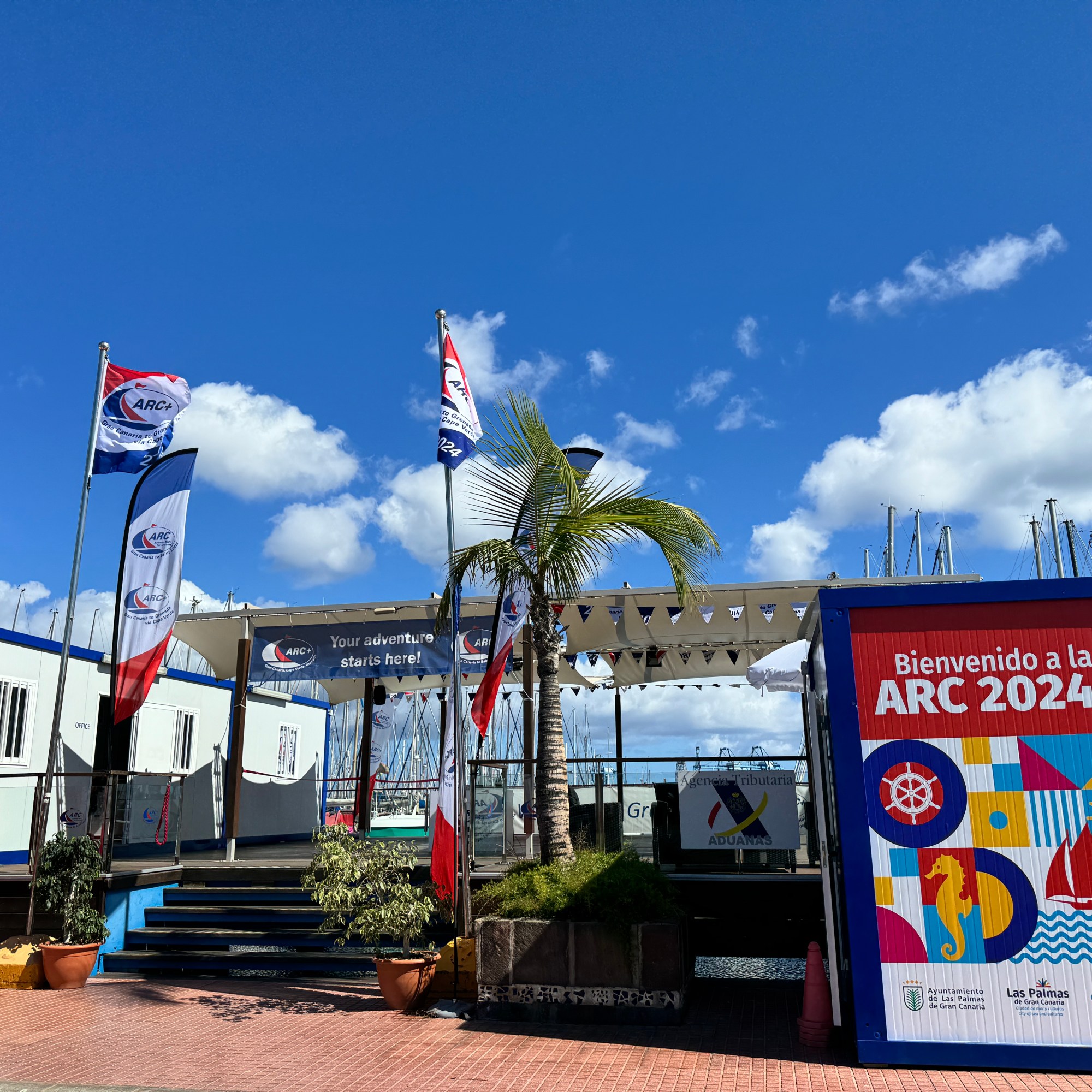 Race village in Las Palmas
